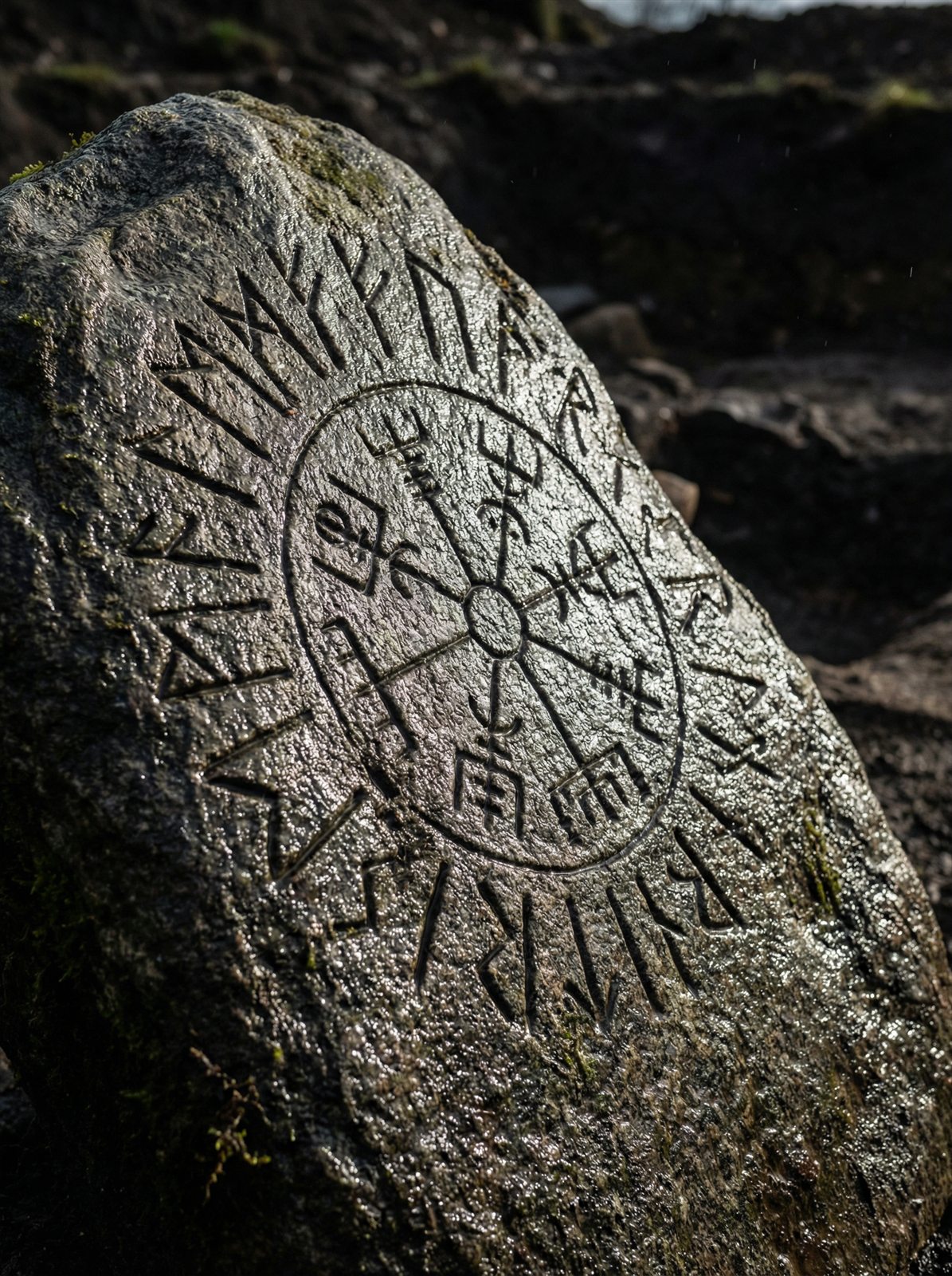 Norse rune stone