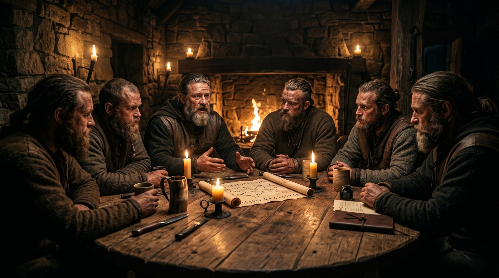 The Ting — Shield Wall gathering